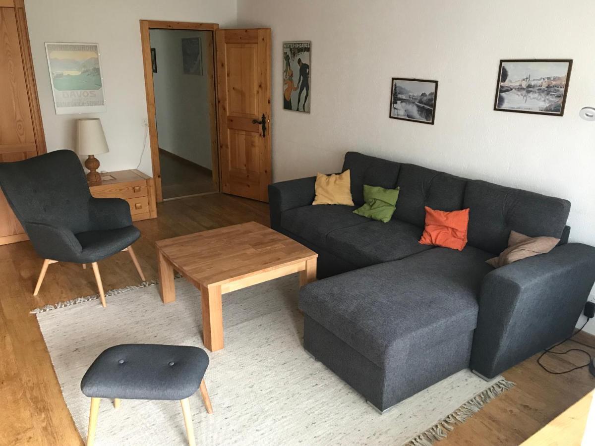 Ferienwohnung In 다보스 외부 사진