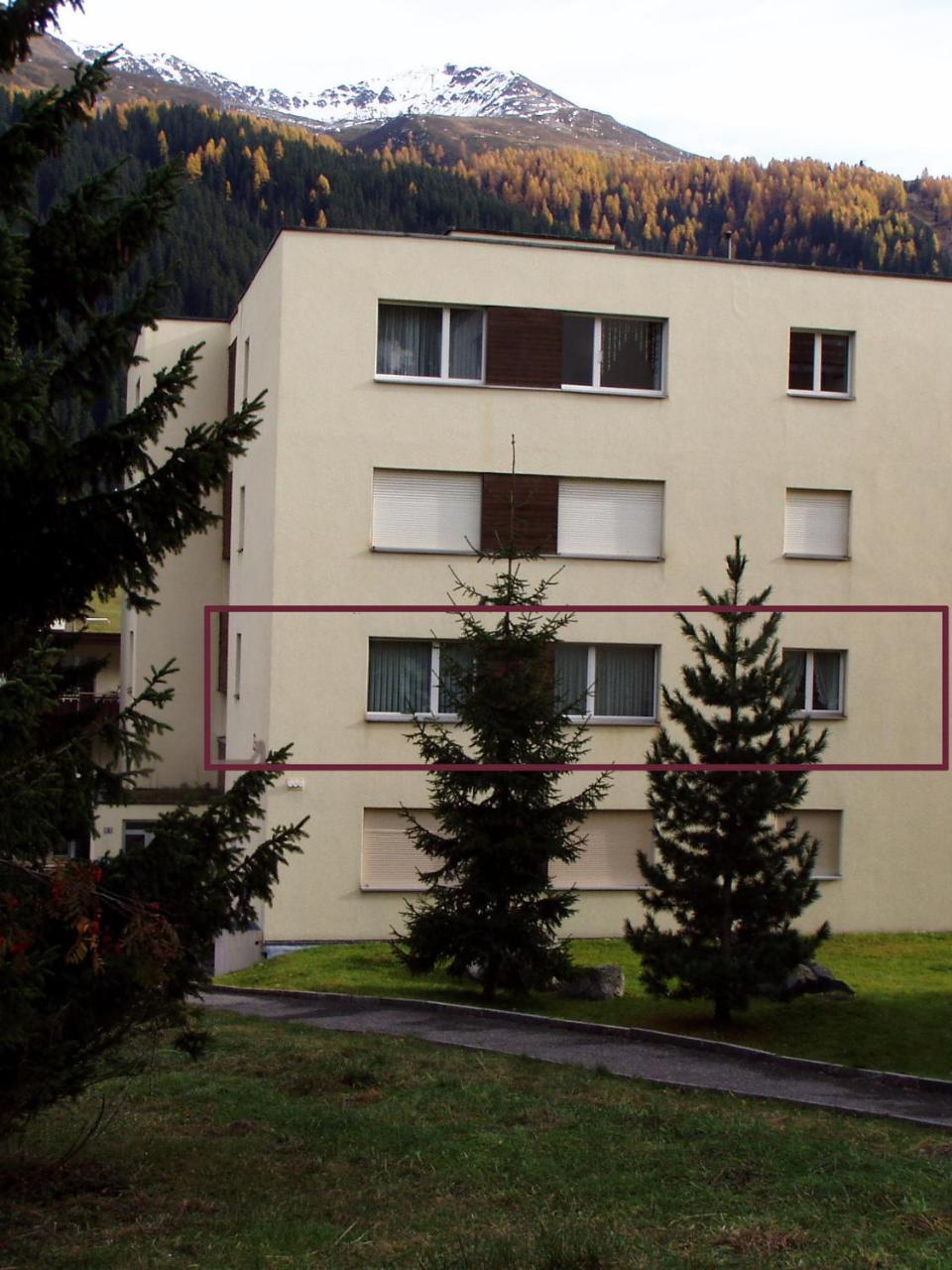 Ferienwohnung In 다보스 외부 사진